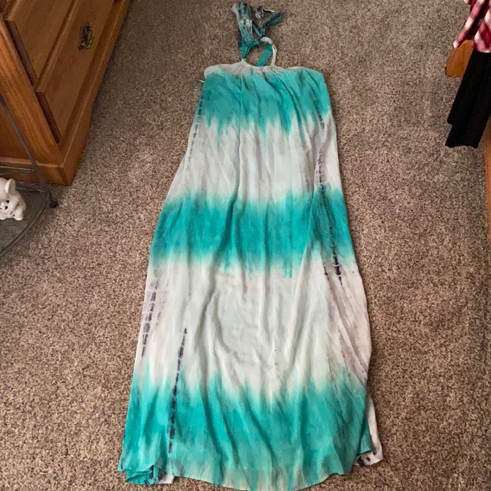 Nameless Tie Dye Halter Dress